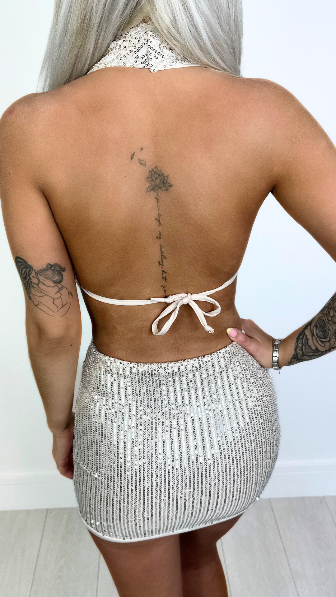 Melia - Champagne Sequin Starfish Co-ord