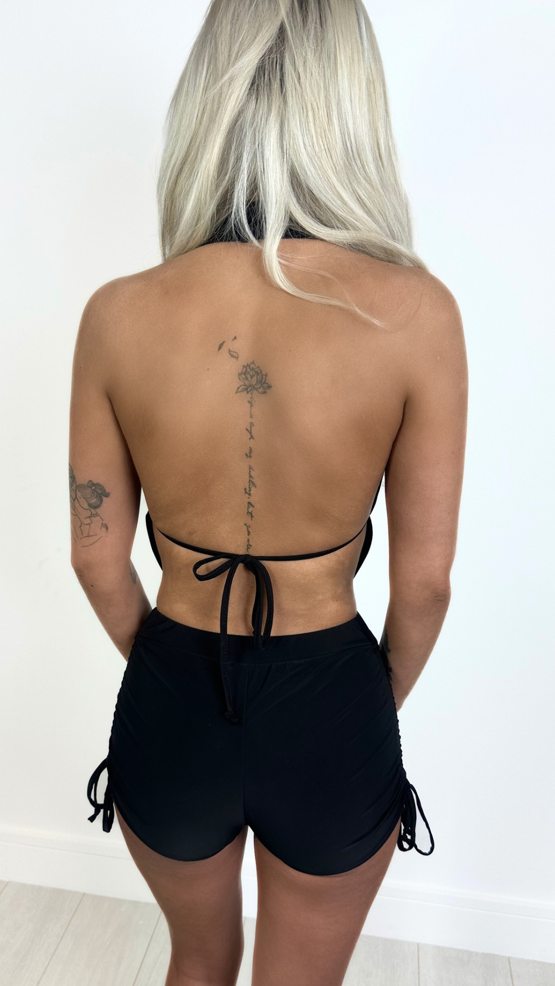 Sorelle - Gold Starfish Detail Stretch Co-Ord Black