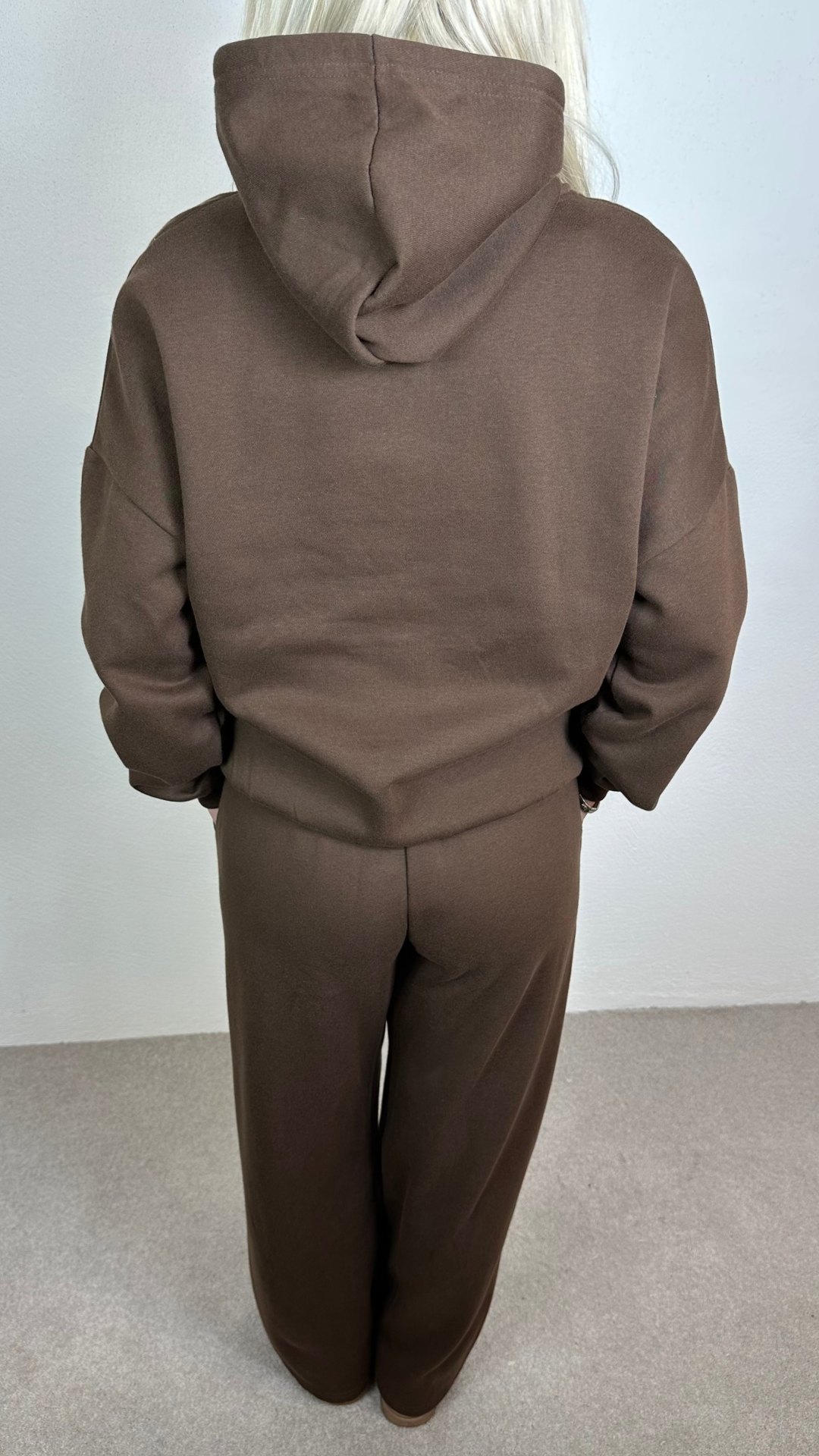 Bianca - Chocolate Wide Leg Joggers