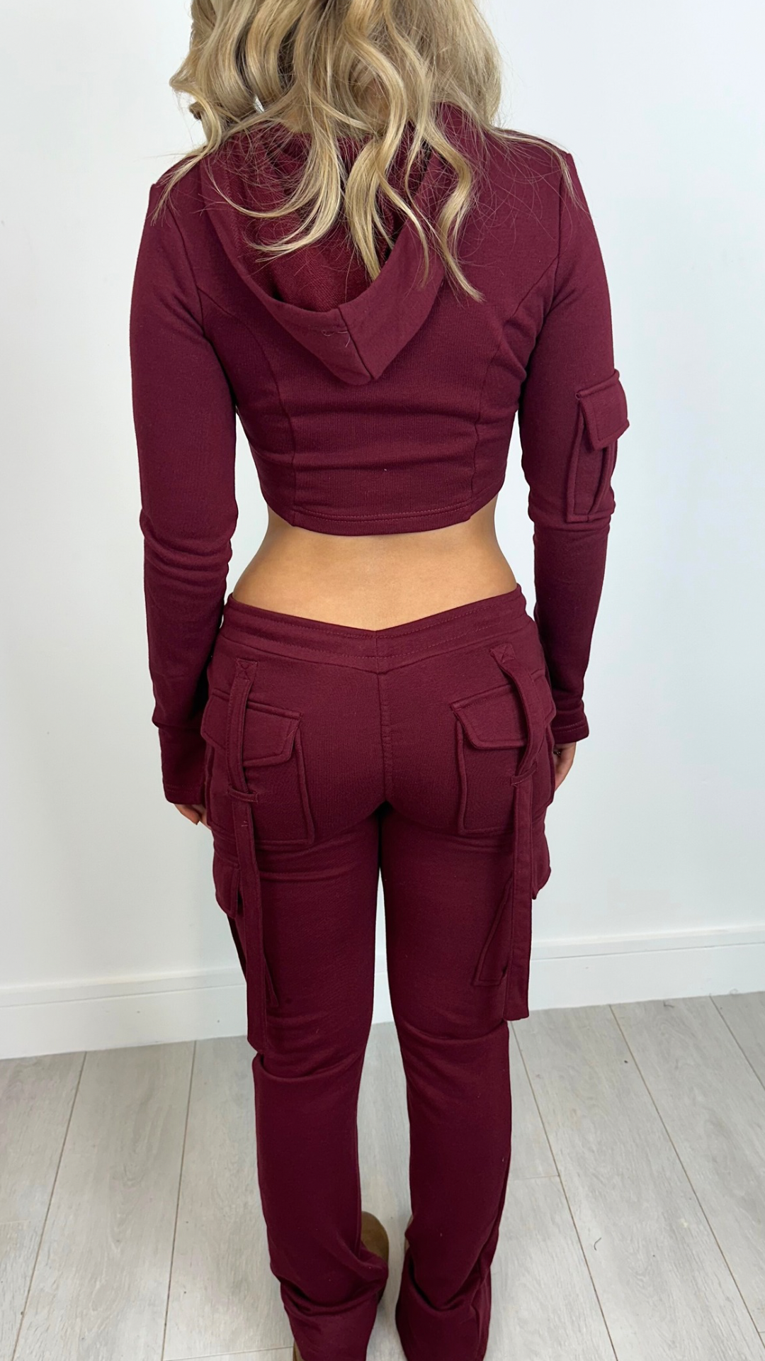 Avani - Crop Utility Co-Ord Wine