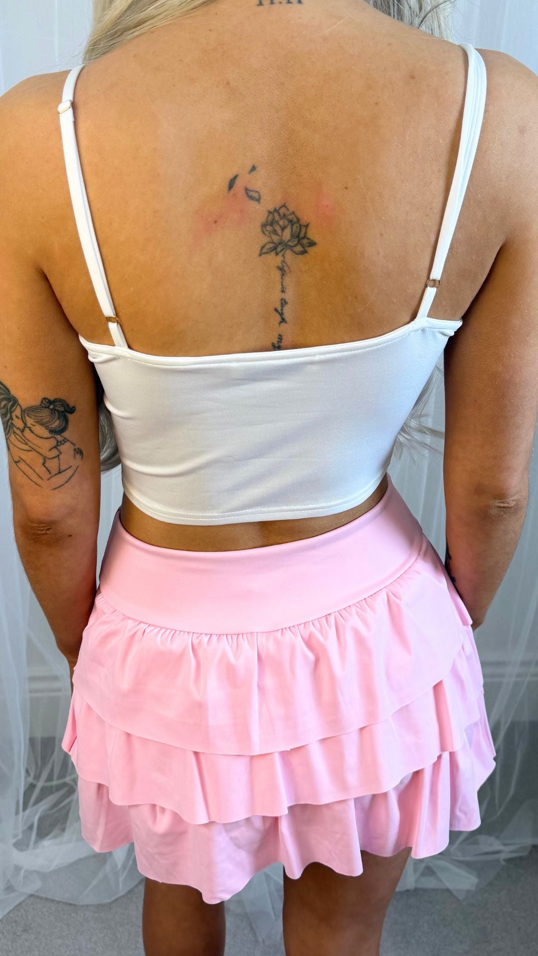 Freya - Corset Style Bustier White