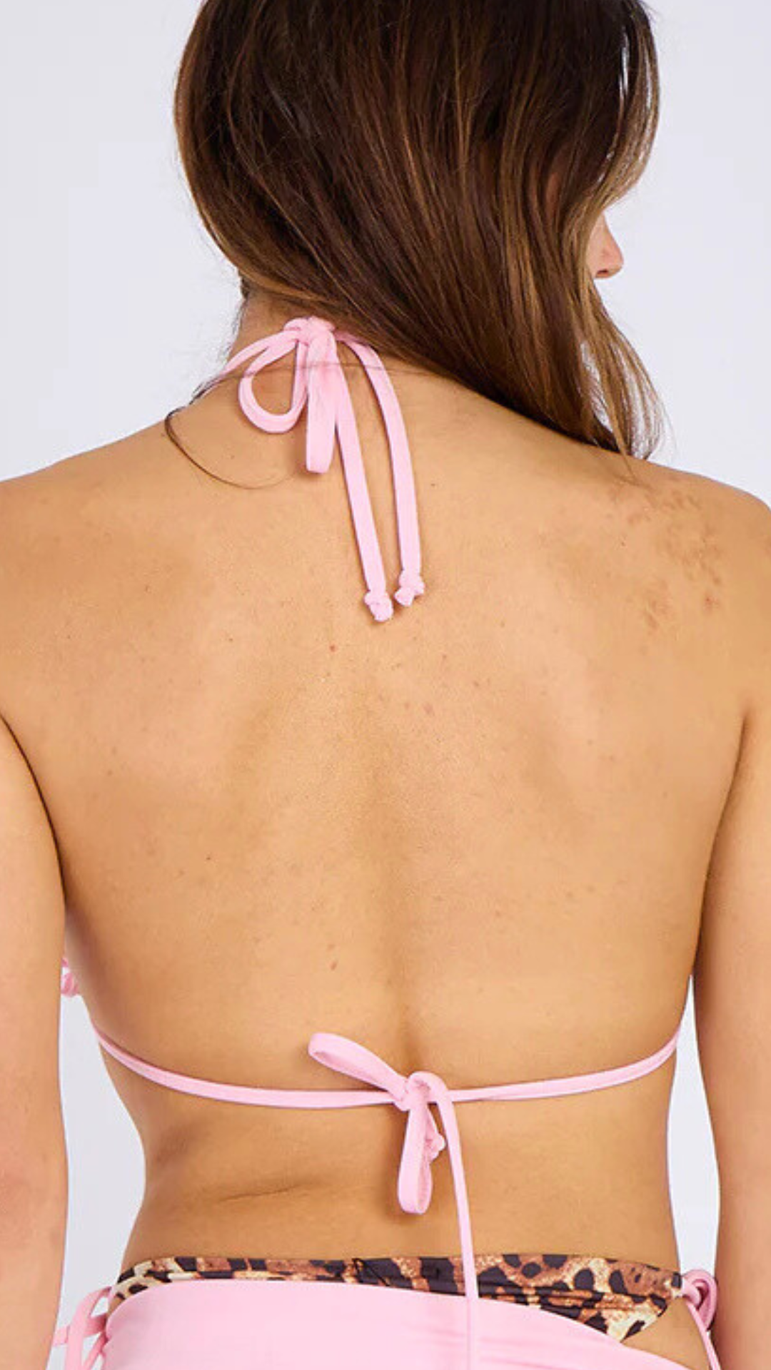 Maya - Leopard Raver Set Baby Pink